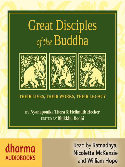Title details for Great Disciples of the Buddha by Hellmuth Hecker - Wait list